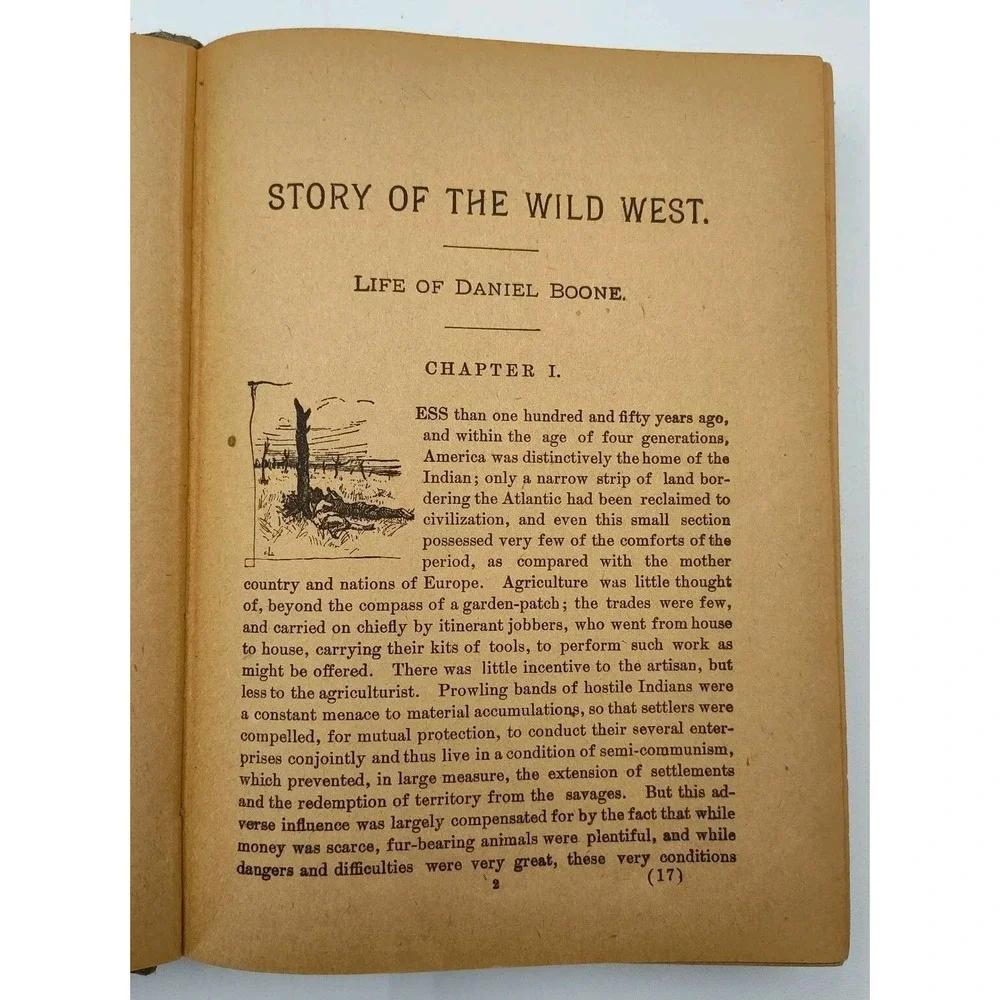 1901 Story of the Wild West Camp Fire Chats Buffalo Bill Rare Book SEE B36.1GU00